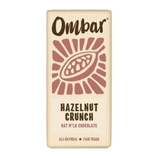 Ombar Oat M'lk Hazelnut Crunch Chocolate Bar
