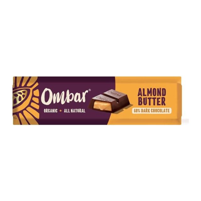 Ombar Almond Butter Filled Chocolate Bar