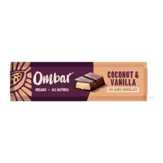Ombar Coconut Vanilla Filled Chocolate Bar