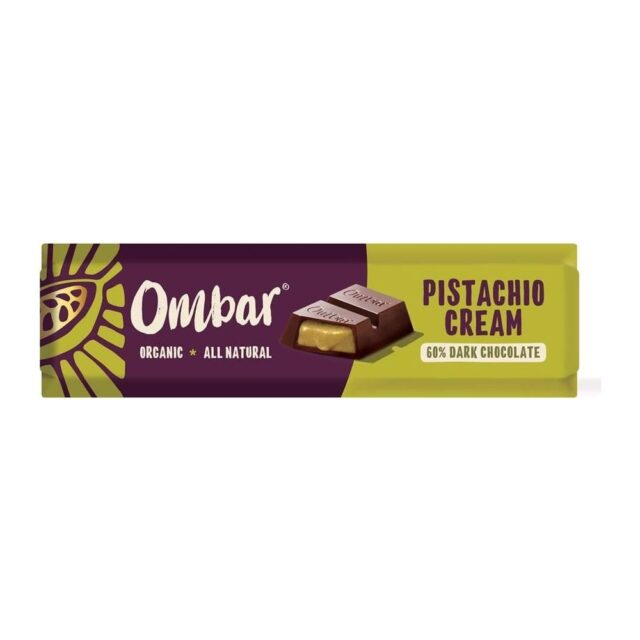 Ombar Pistachio Cream Chocolate Bar