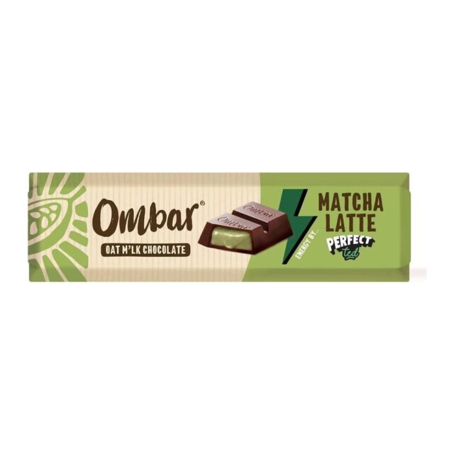 Ombar Perfect Ted Oat M'lk Matcha Latte Filled Chocolate Bar