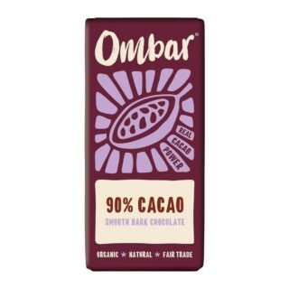 Ombar 90% Cacao Dark Chocolate Bar