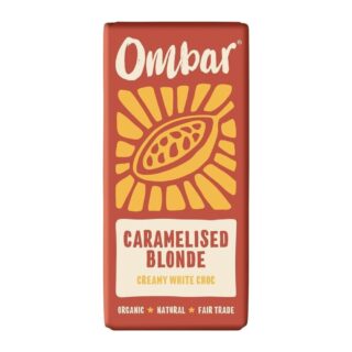 Ombar Blonde Caramelised White Choco Bar