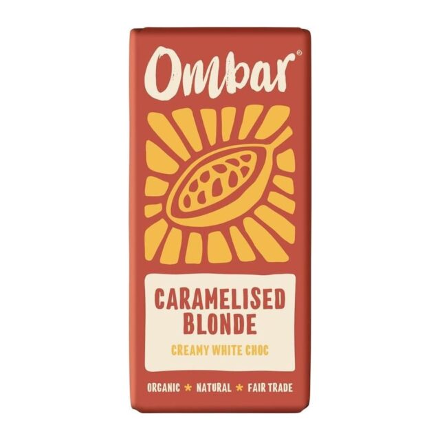 Ombar Blonde Caramelised White Choco Bar