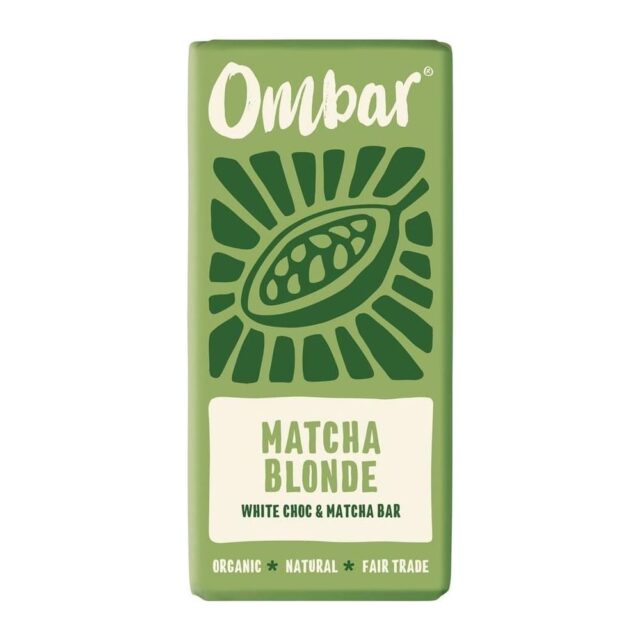 Ombar Matcha Blonde Caramelised White Choco Bar