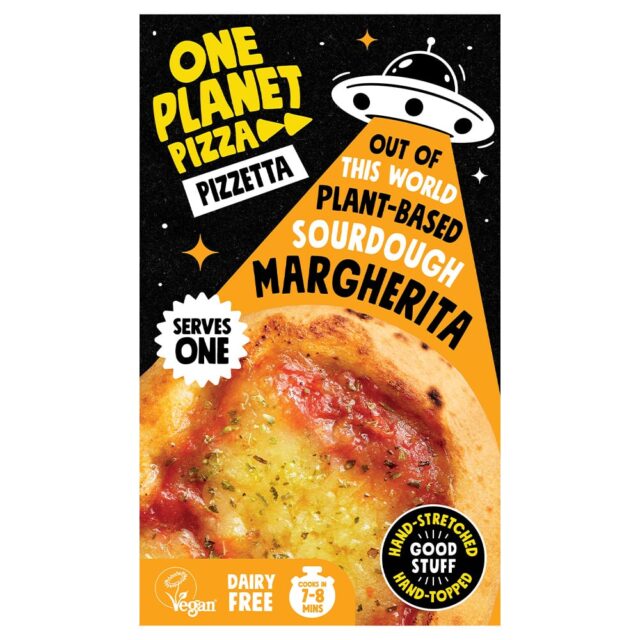 One Planet Frozen Sourdough Margherita Vegan Pizzetta