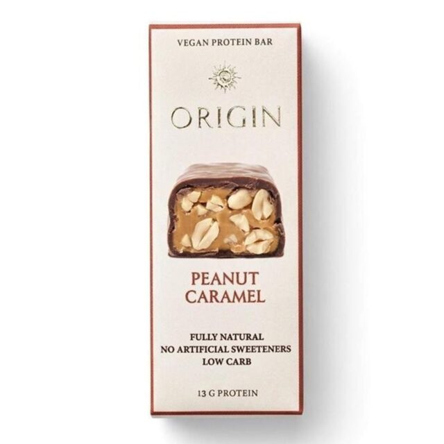 Origin Vegan Protein Bar Peanut Caramel