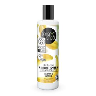 Organic Shop Refilling Conditioner for Normal Hair Banana & Jasmine