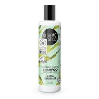 Organic Shop Strengthening Shampoo Anti-Hair Loss Algae & Lemongrass