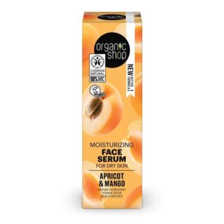 Organic Shop Moisturising Face Serum Dry Skin Apricot & Mango