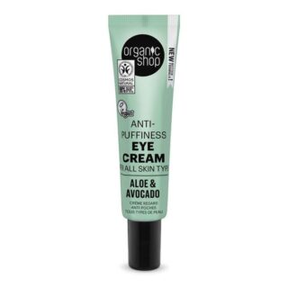 Organic Shop Anti-Puffiness Eye Cream Aloe & Avocado