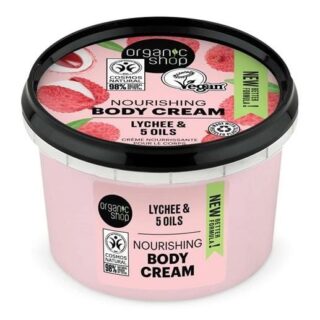 Organic Shop Nourishing Body Cream Lychee