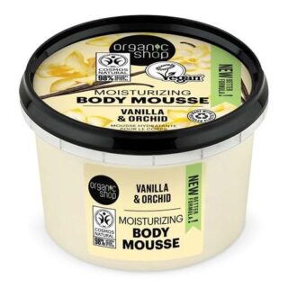 Organic Shop Moisturising Body Mousse Vanilla & Orchid