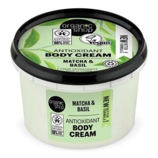 Organic Shop Antioxidant Body Cream Matcha & Basil