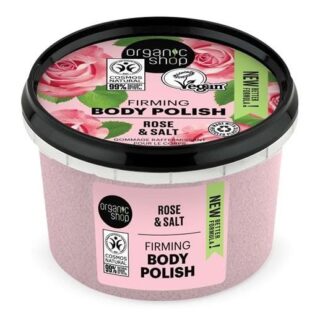 Organic Shop Body Polish Pearl Rose & Salt