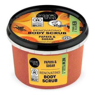 Organic Shop Renovating Body Scrub Papaya & Sugar