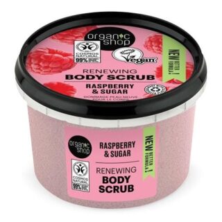 Organic Shop Renewing Body Scrub Raspberry & Sugar