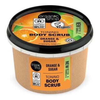 Organic Shop Toning Body Scrub Orange & Sugar