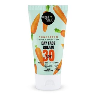 Organic Shop Sunscreen Day Face Cream SPF30 Normal-Dry Skin