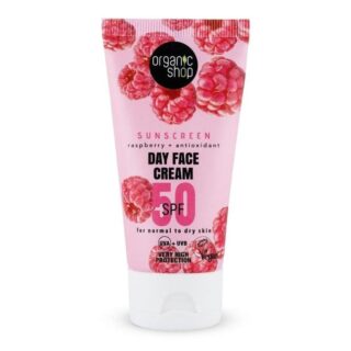 Organic Shop Sunscreen Day Face Cream SPF50 Normal-Dry Skin
