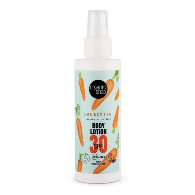 Organic Shop Sunscreen Body Lotion SPF30