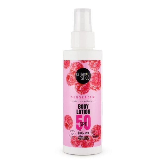 Organic Shop Sunscreen Body Lotion SPF50