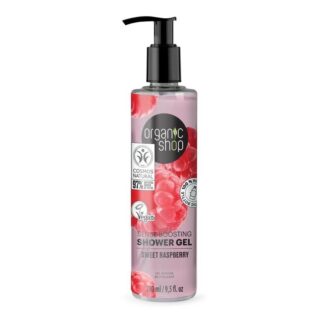 Organic Shop Sense Boosting Shower Gel Sweet Raspberry
