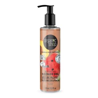 Organic Shop Hydrating Shower Gel Bellini, Please! Watermelon & Peach