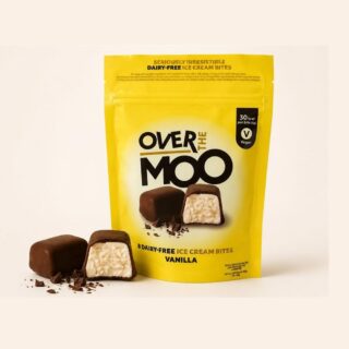 Over The Moo Vanilla Vegan Ice Cream Bites - 8 Bites -