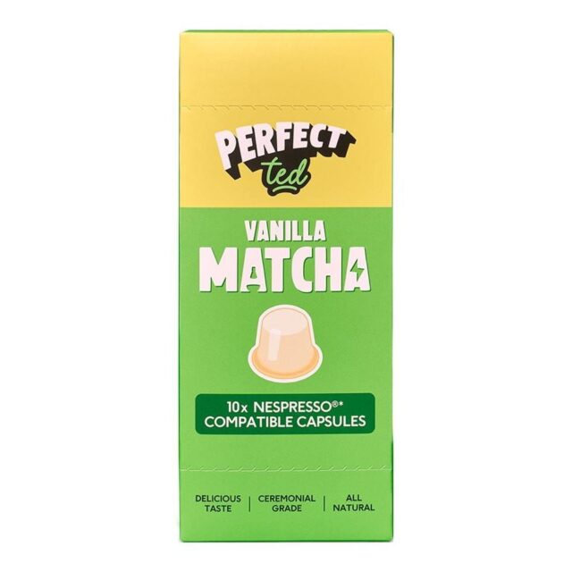 PerfectTed Matcha Pods Vanilla 10x5g