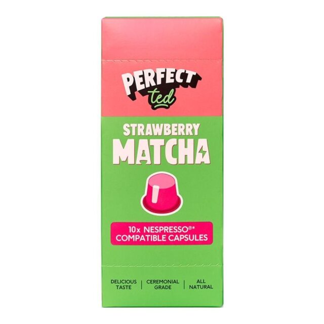 PerfectTed Matcha Pods Strawberry 10x5g