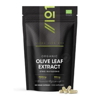 Alpha01 Organic Olive Leaf Extract 7500mg