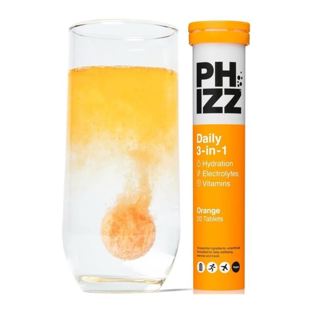 Phizz 3in1 Hydration Electrolytes Vitamins - Orange -