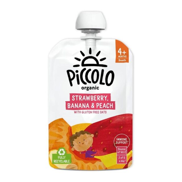Piccolo Strawberry Banana and Peach