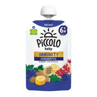 Piccolo Organic Immunity Blend Supersmoothie - Blueberry Glow