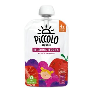 Piccolo Blushing Berries Pear & Banana