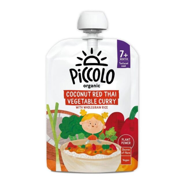 Piccolo Organic Vegetable Red Thai Curry Stage 2