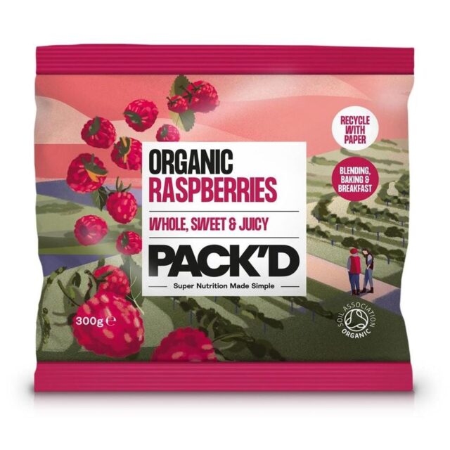 Pack'd Organic Raspberries