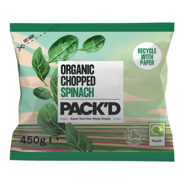 Pack'd Organic Spinach
