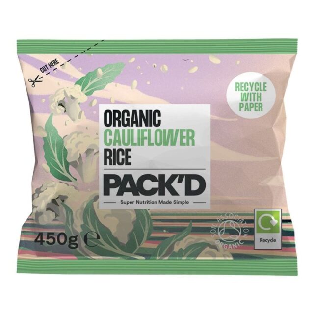 Pack'd Organic Cauliflower Rice