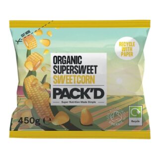 Pack'd Organic Sweetcorn