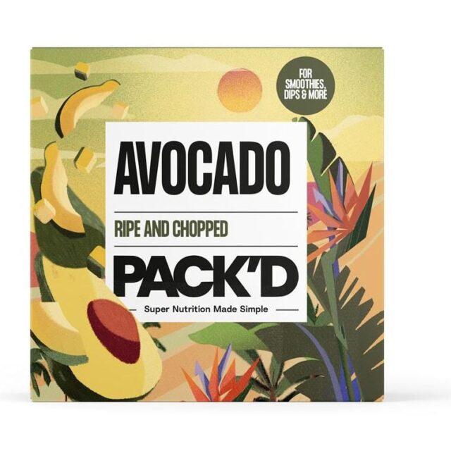 Pack'd Ripe and Chopped Avocado