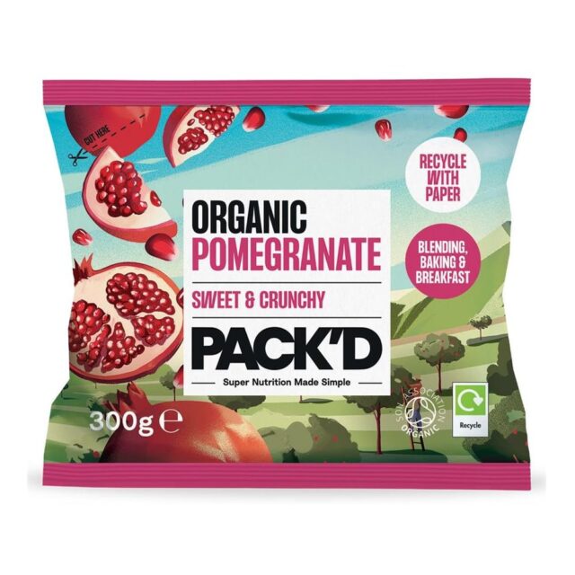 Pack'd Organic Pomegranate Arils