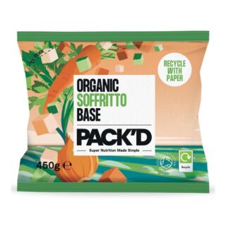 Pack'd Organic Soffritto Base (Carrots Celery & Onions)