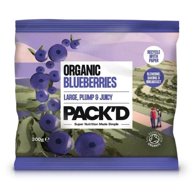 Pack'd Organic Blueberries