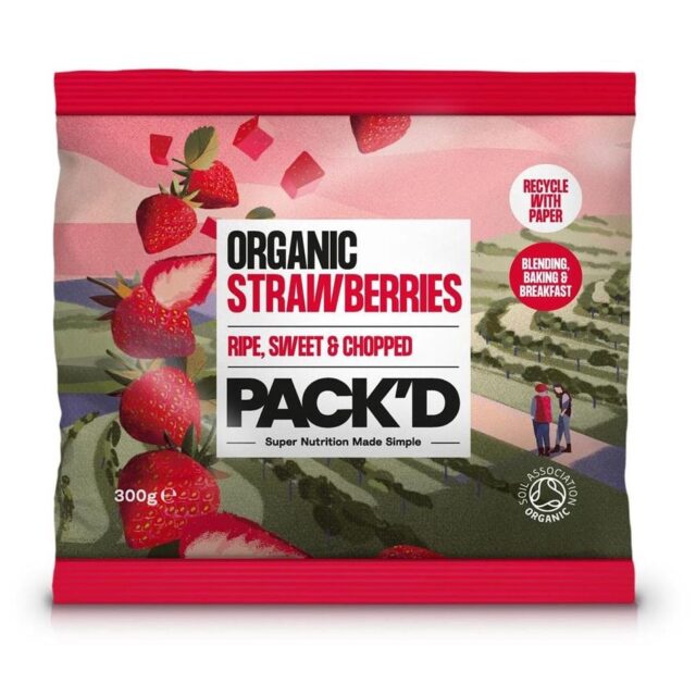 Pack'd Organic Strawberries