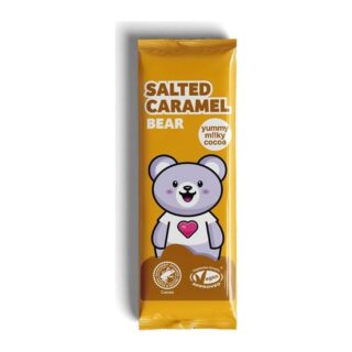 Plamil Salted Caramel Chocolate Bear Bar