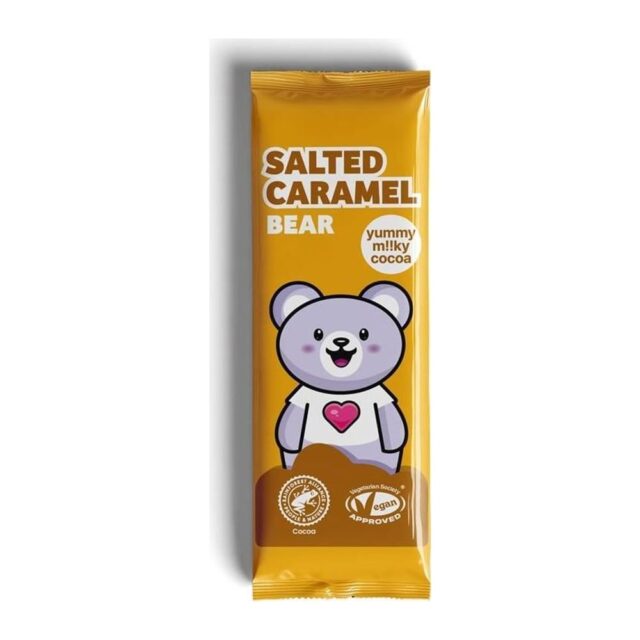 Plamil Salted Caramel Chocolate Bear Bar