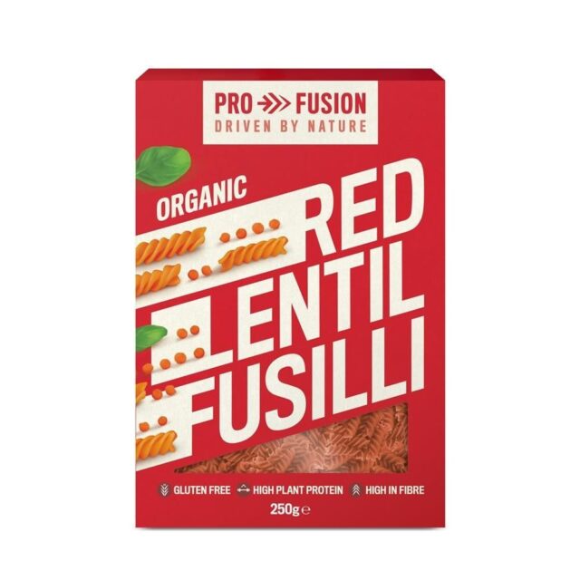 Profusion Organic Red Lentil Fusilli - Gluten & Grain Free -