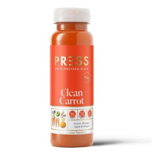 PRESS Healthfoods Cold-Pressed Clean Carrot Juice